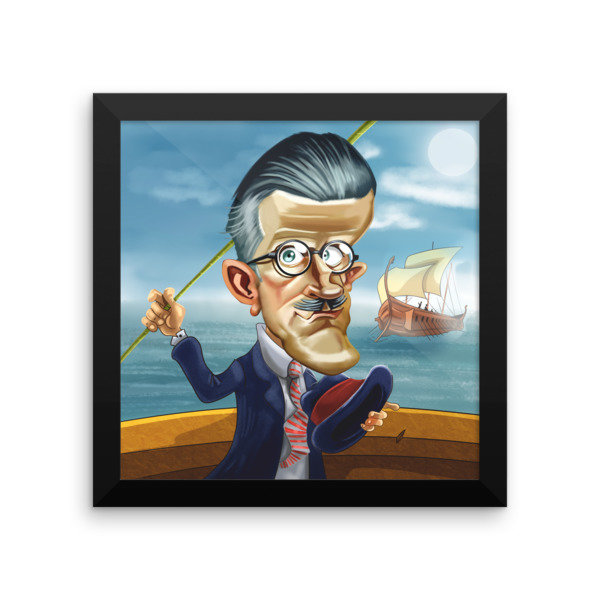 James Joyce Framed poster 16945 James Joyce Framed poster 16945