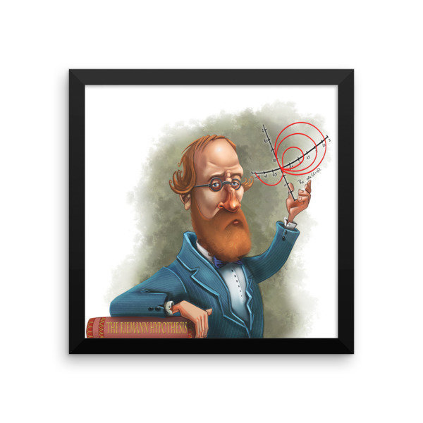 Bernhard Riemann Framed poster Bernhard Riemann Framed poster