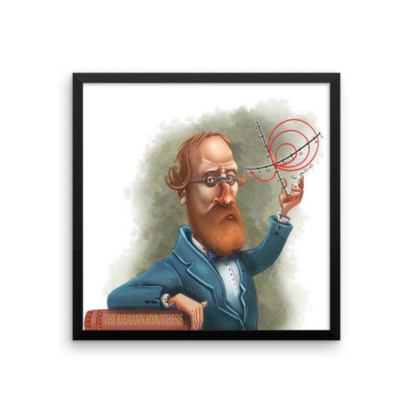 Bernhard Riemann Framed poster Bernhard Riemann Framed poster