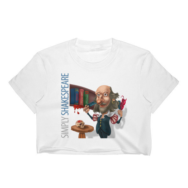 Simply Shakespeare Women's Crop Top Simply Shakespeare Women's Crop Top