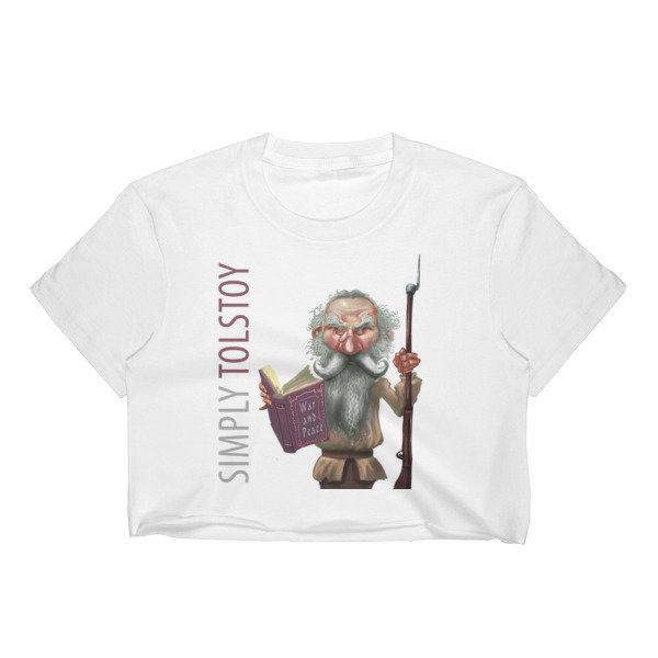 Simply Tolstoy Women's Crop Top 17127 Simply Tolstoy Women's Crop Top 17127
