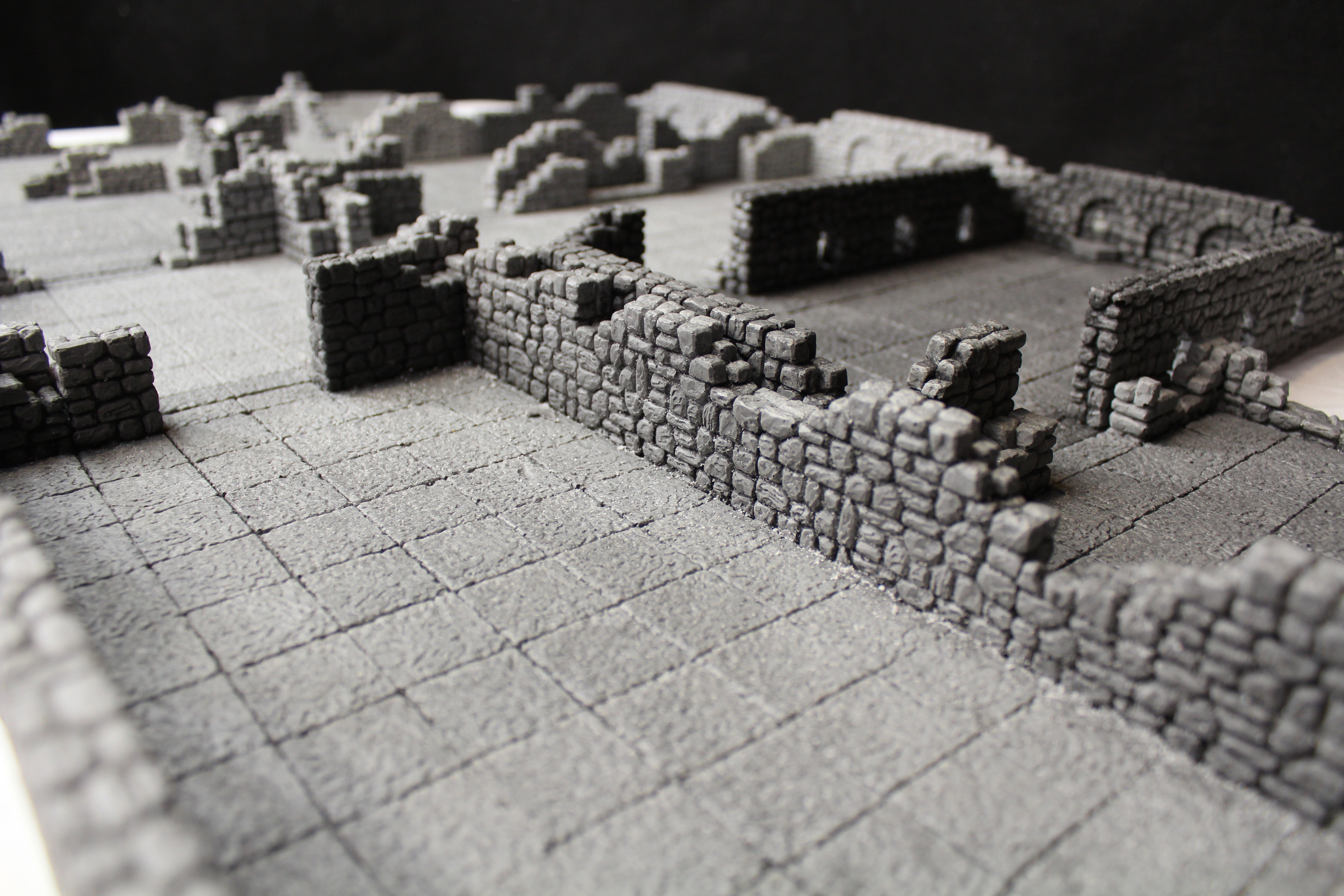 The Catacombs: Stackable Dungeons with Ruined Walls