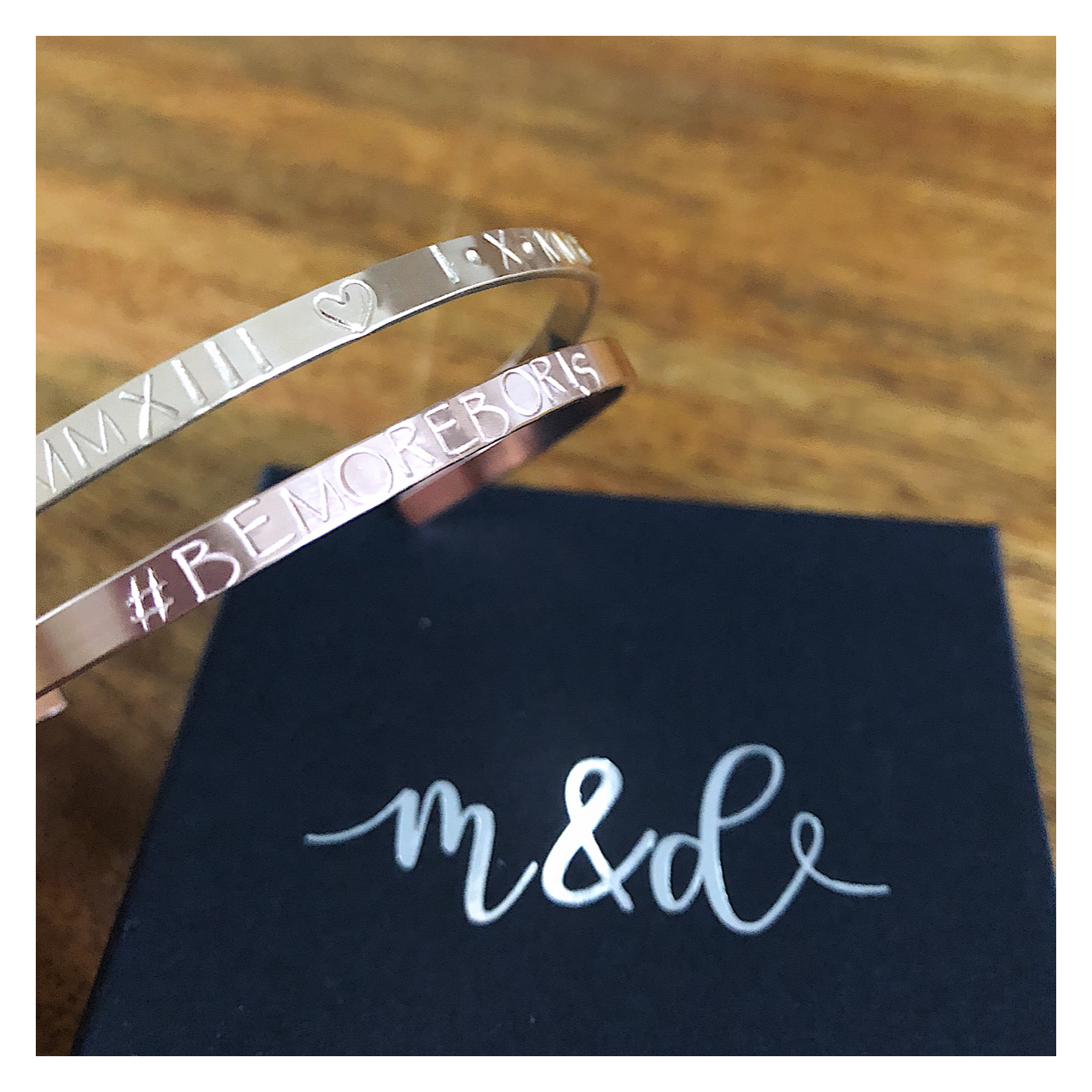 Personalised 14k Rose Gold Filled Luxury Bangle 4mm RGBANGLE