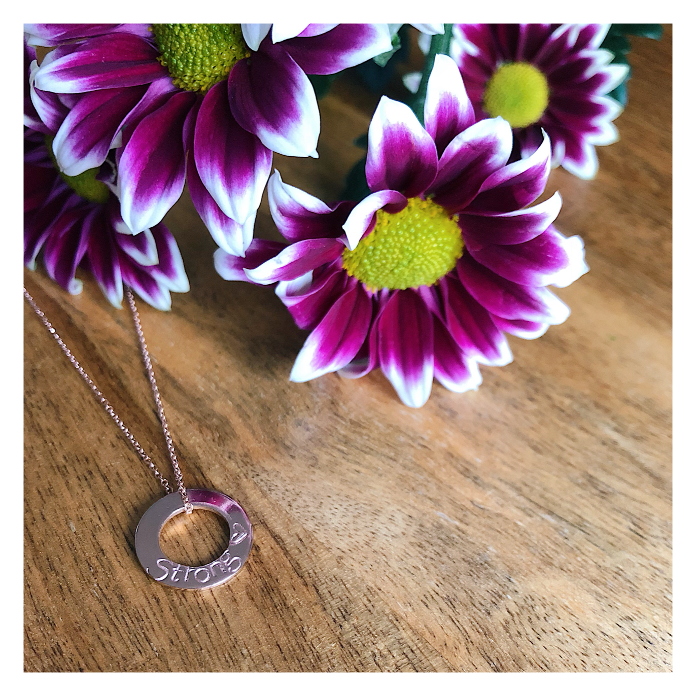 MIDI 14k Rose Gold Washer Necklace MIDIROSEWASH