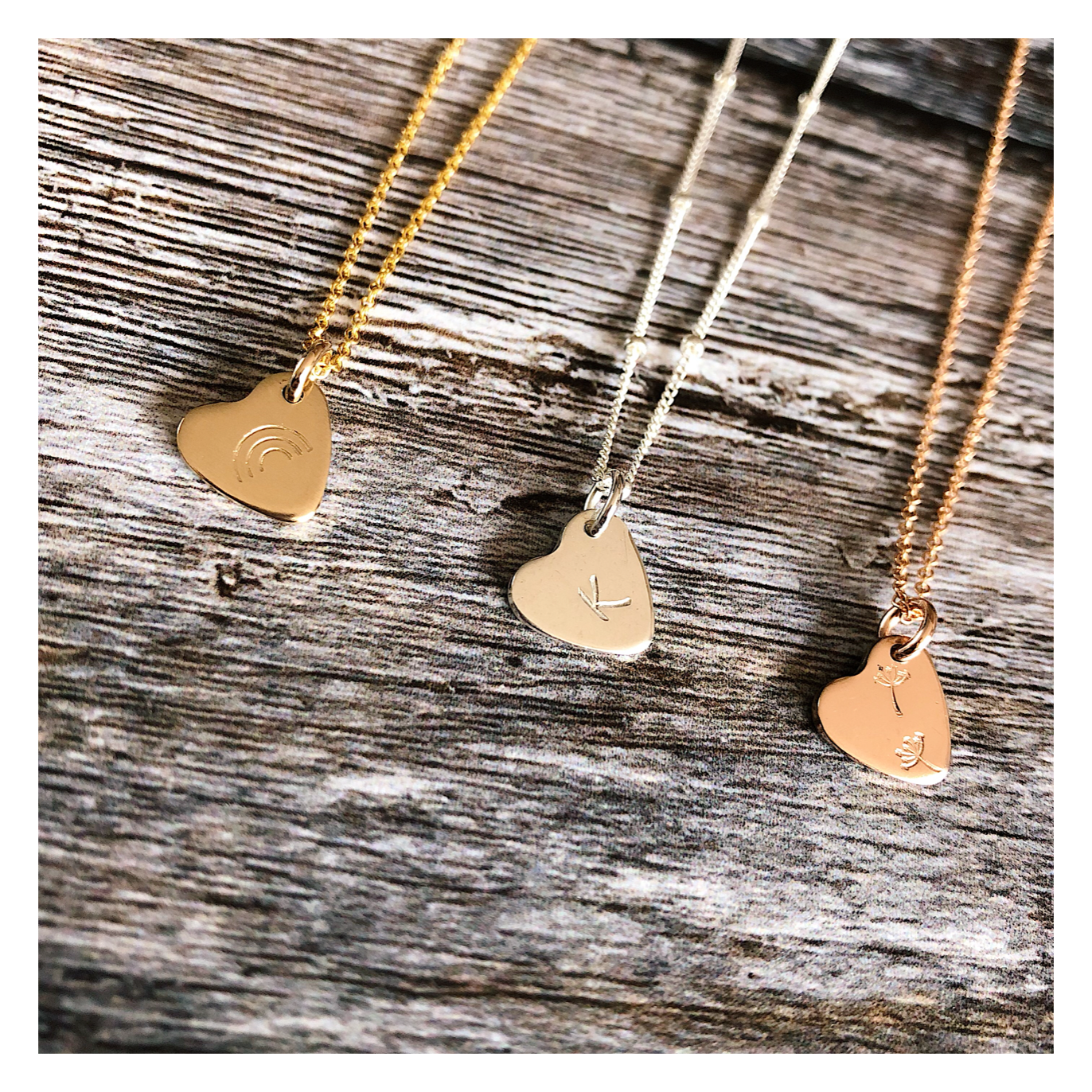 Design Your Own Necklace - HEARTS DYOHEART