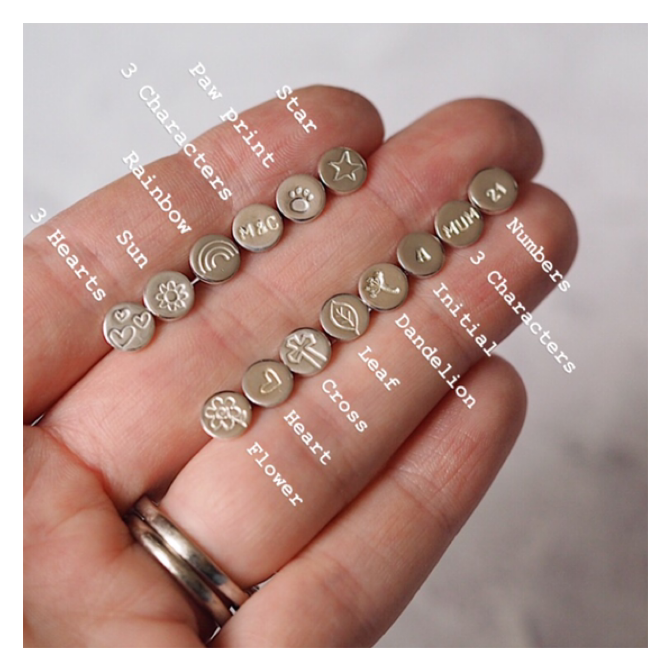Design Your Own Sterling Silver Earrings *SINGLES*