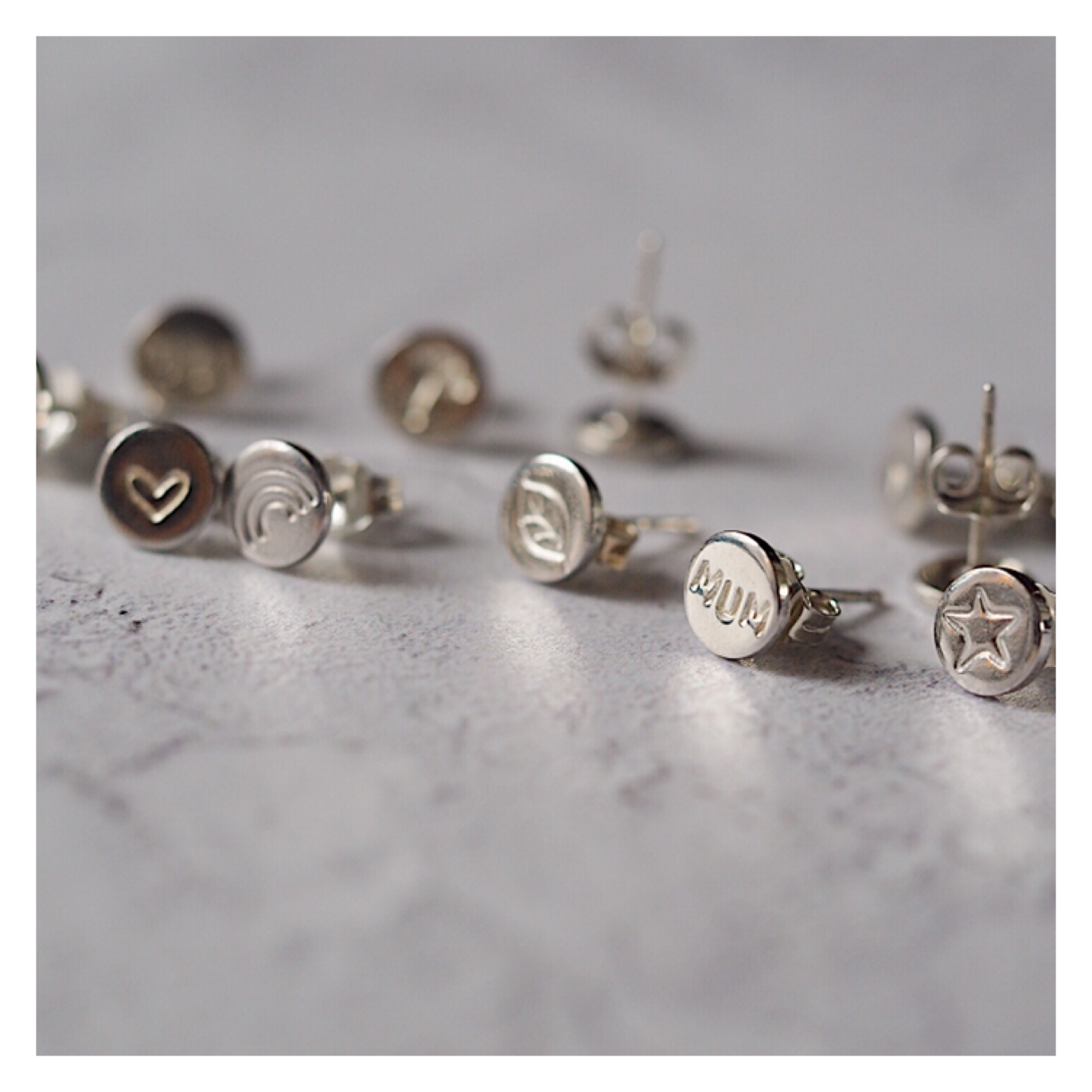 Design Your Own Sterling Silver Earrings *SINGLES* DYOSINGEAR