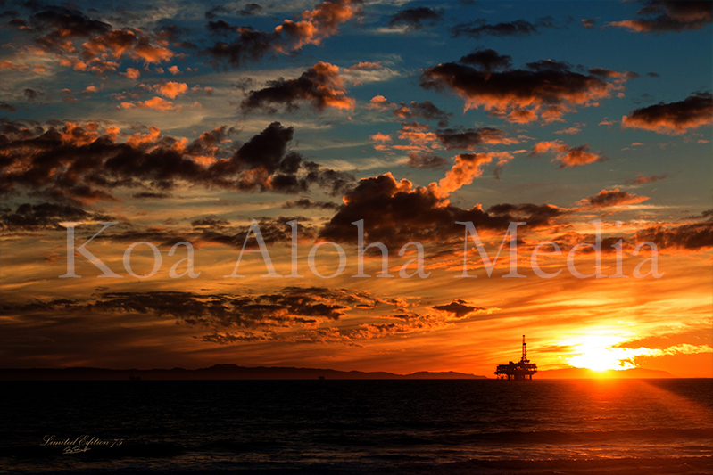 PRINT: Catalina Sunset 13016