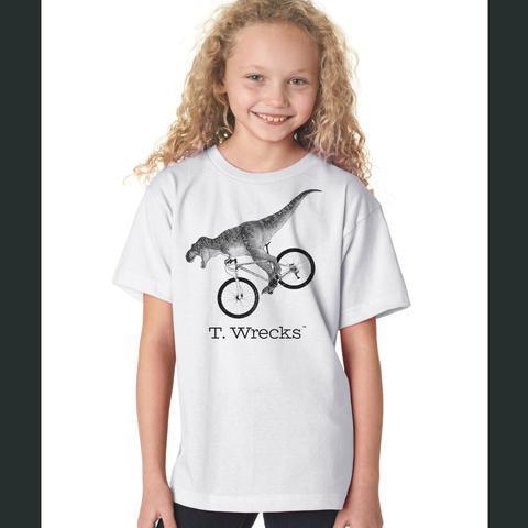 T. Wrecks Kids' Tee (White) T. Wrecks Kids' Tee (White)