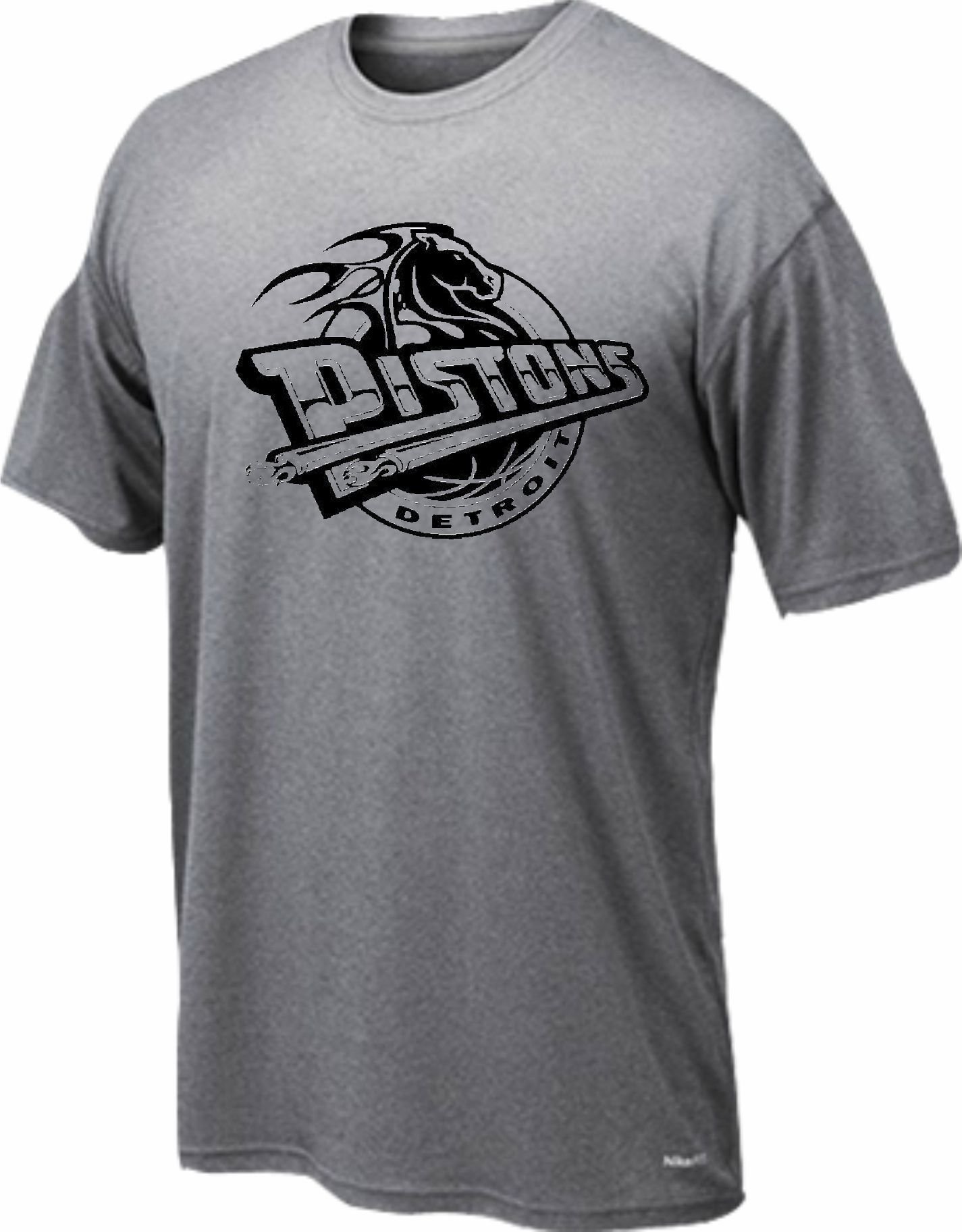 Dryfit t-shirt Detroit horse only black 247