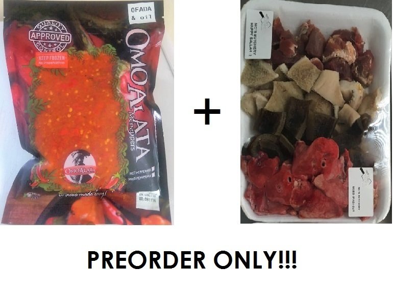Ofada Combo (peppermix + assorted meat) PREORDER ONLY!!! 00002