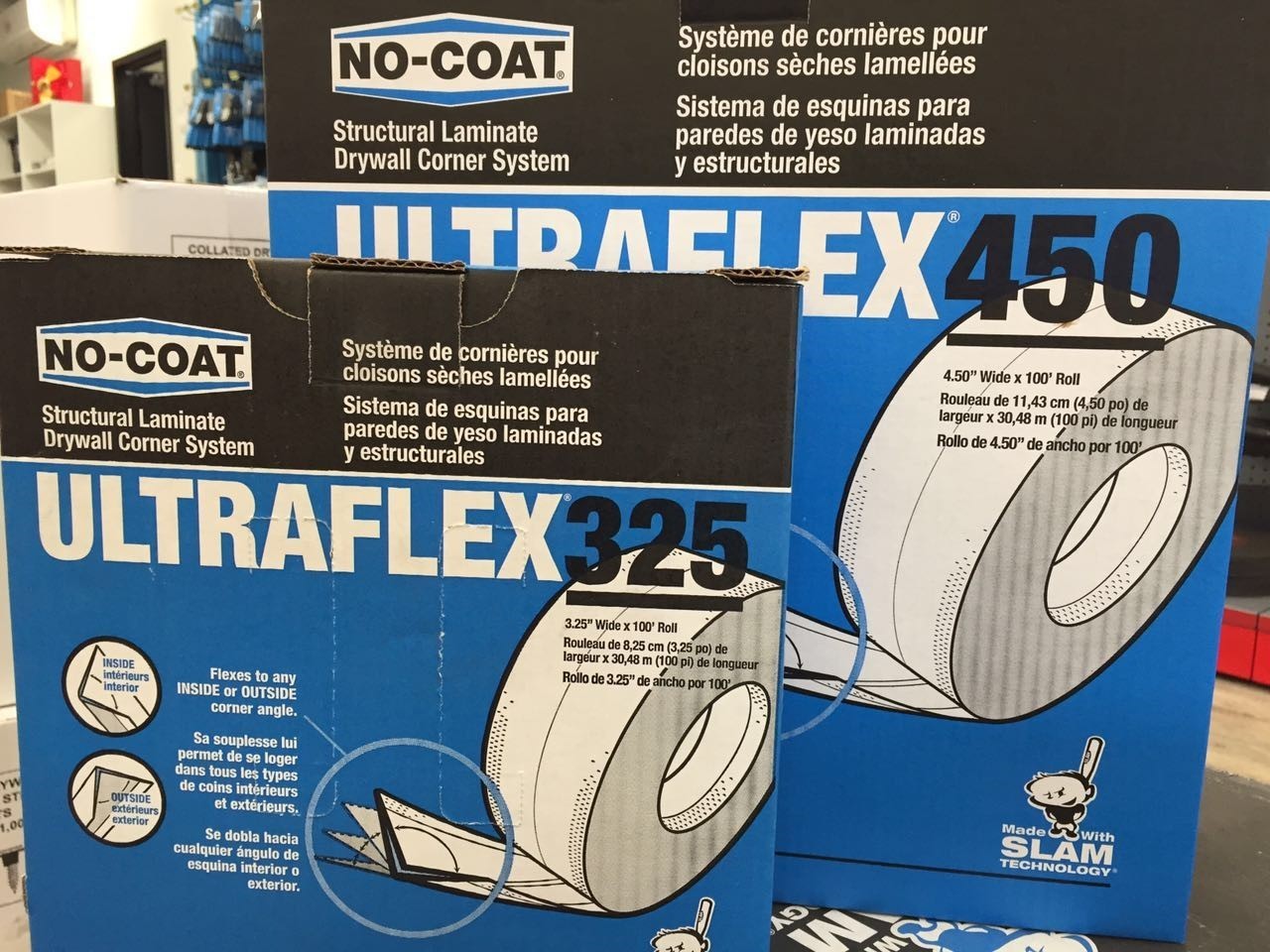 Ultraflex corner tapes