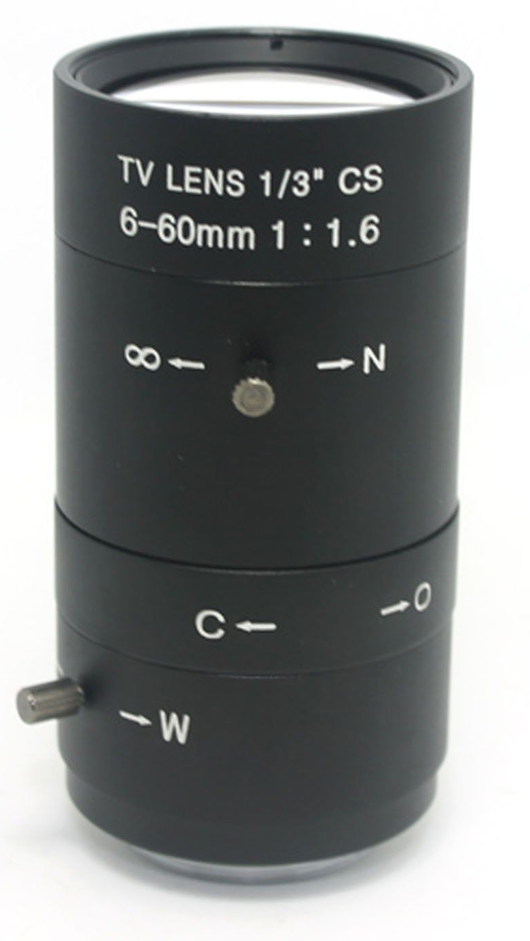6-60mm f/1.7 zoom lens 6-60LENS