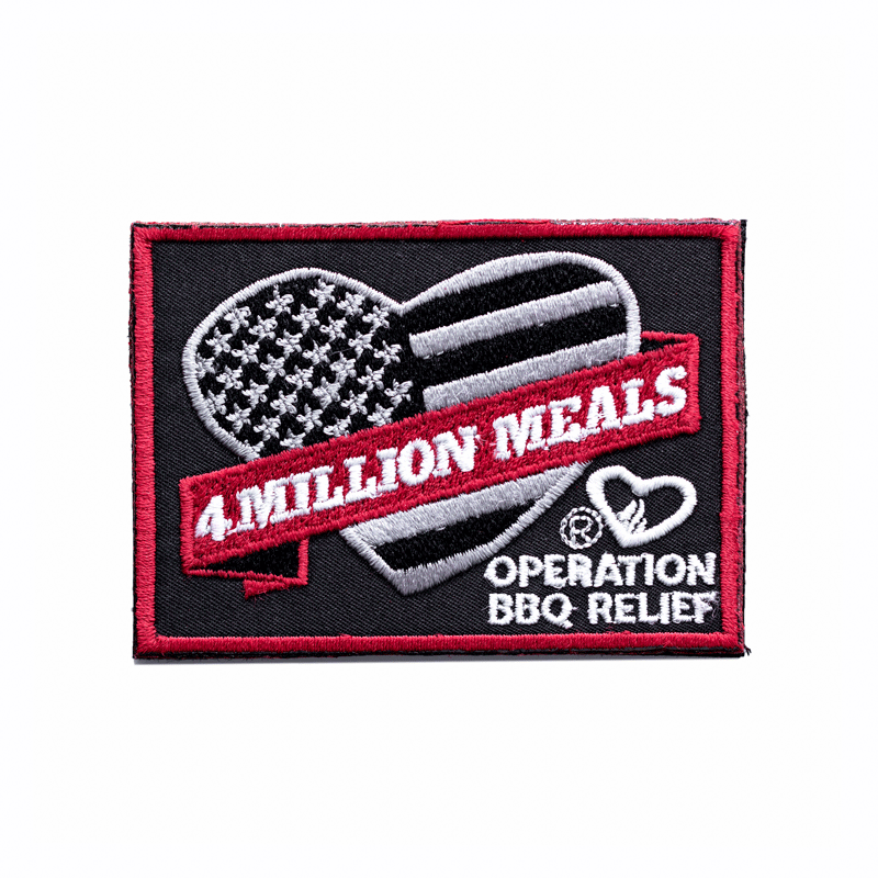 4 Million Meals - Operation BBQ Relief Patch 4MPatch