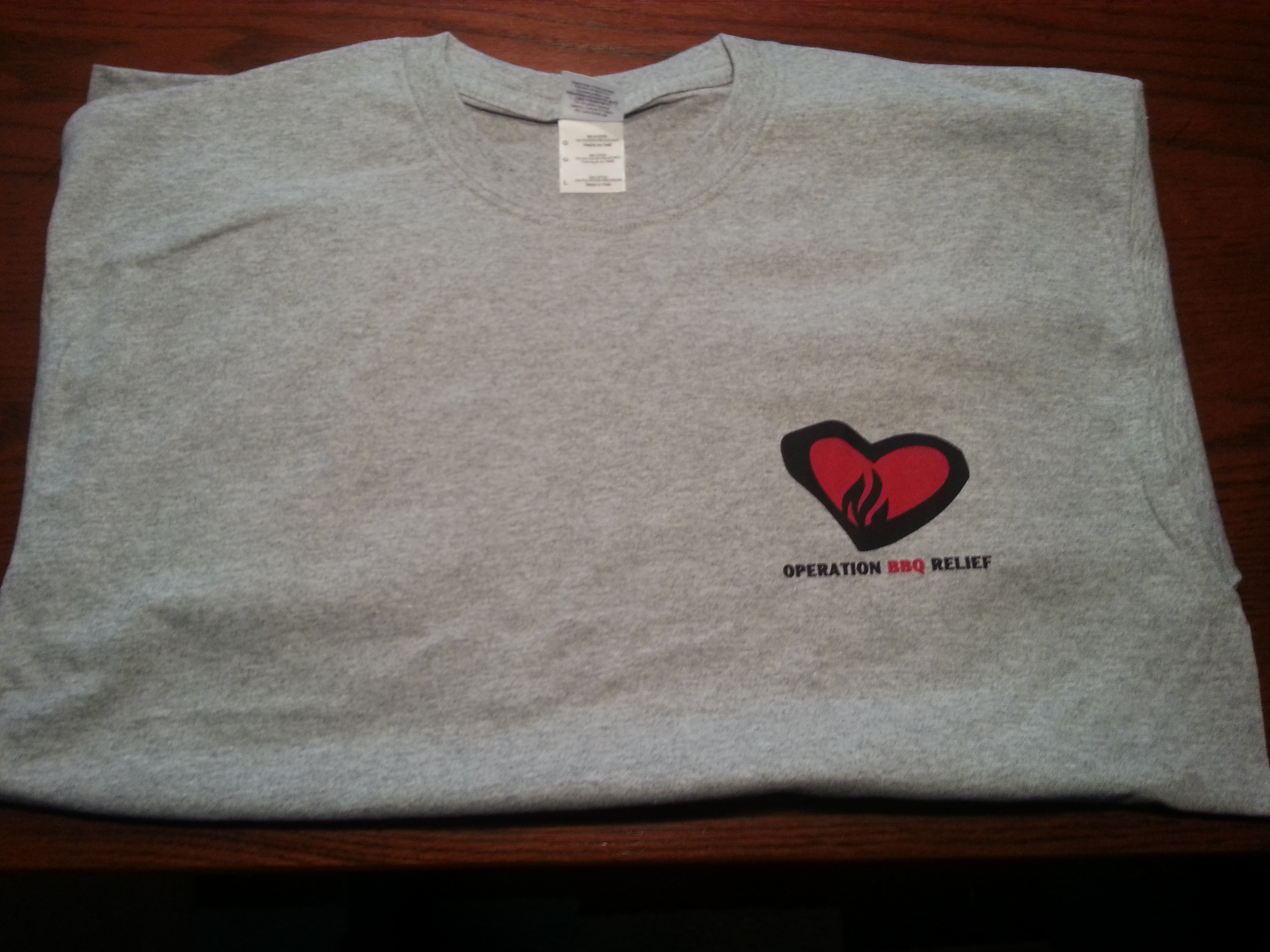 OBR Grey T-Shirt - FREE Shipping