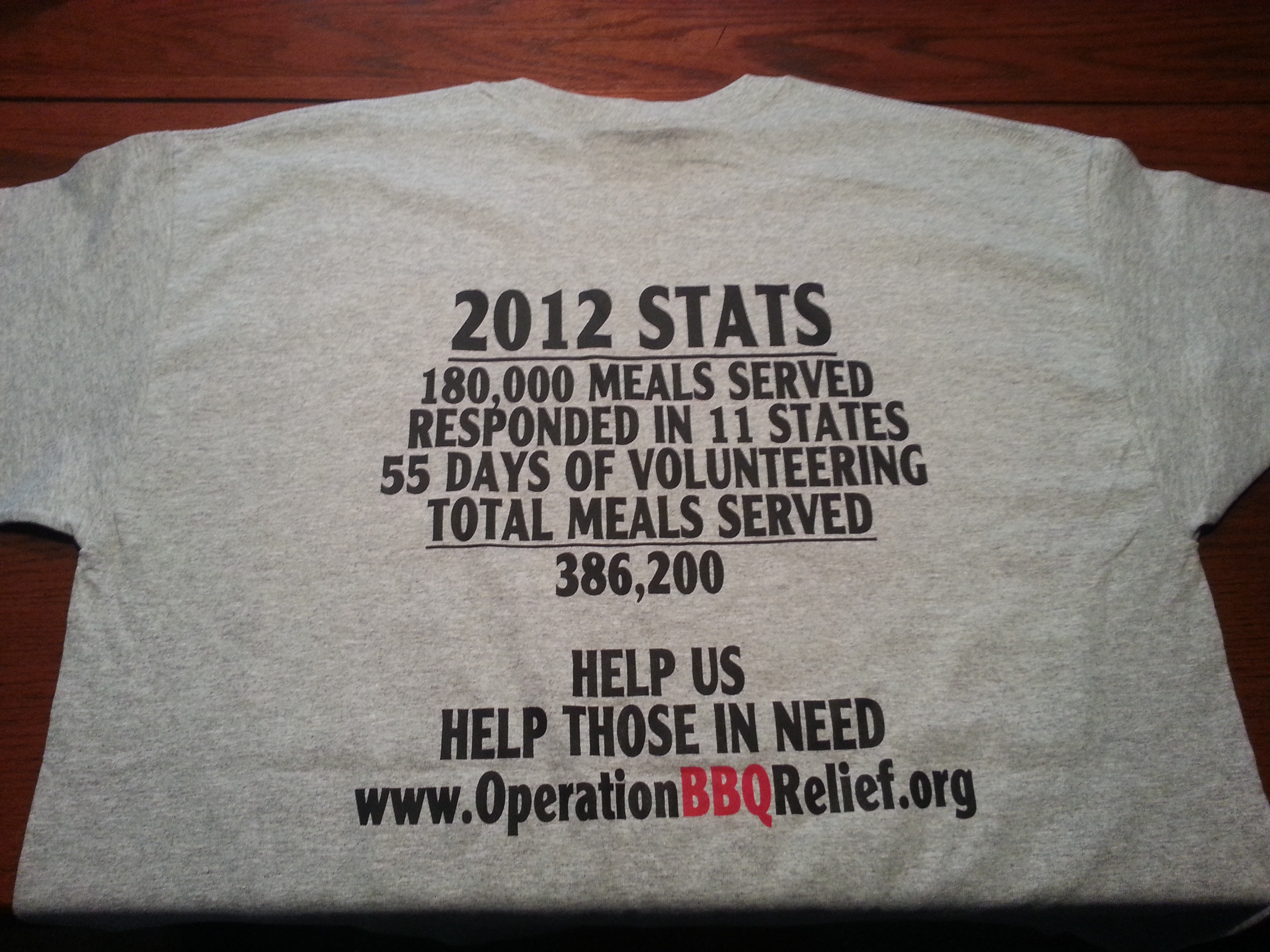 OBR Grey T-Shirt - FREE Shipping