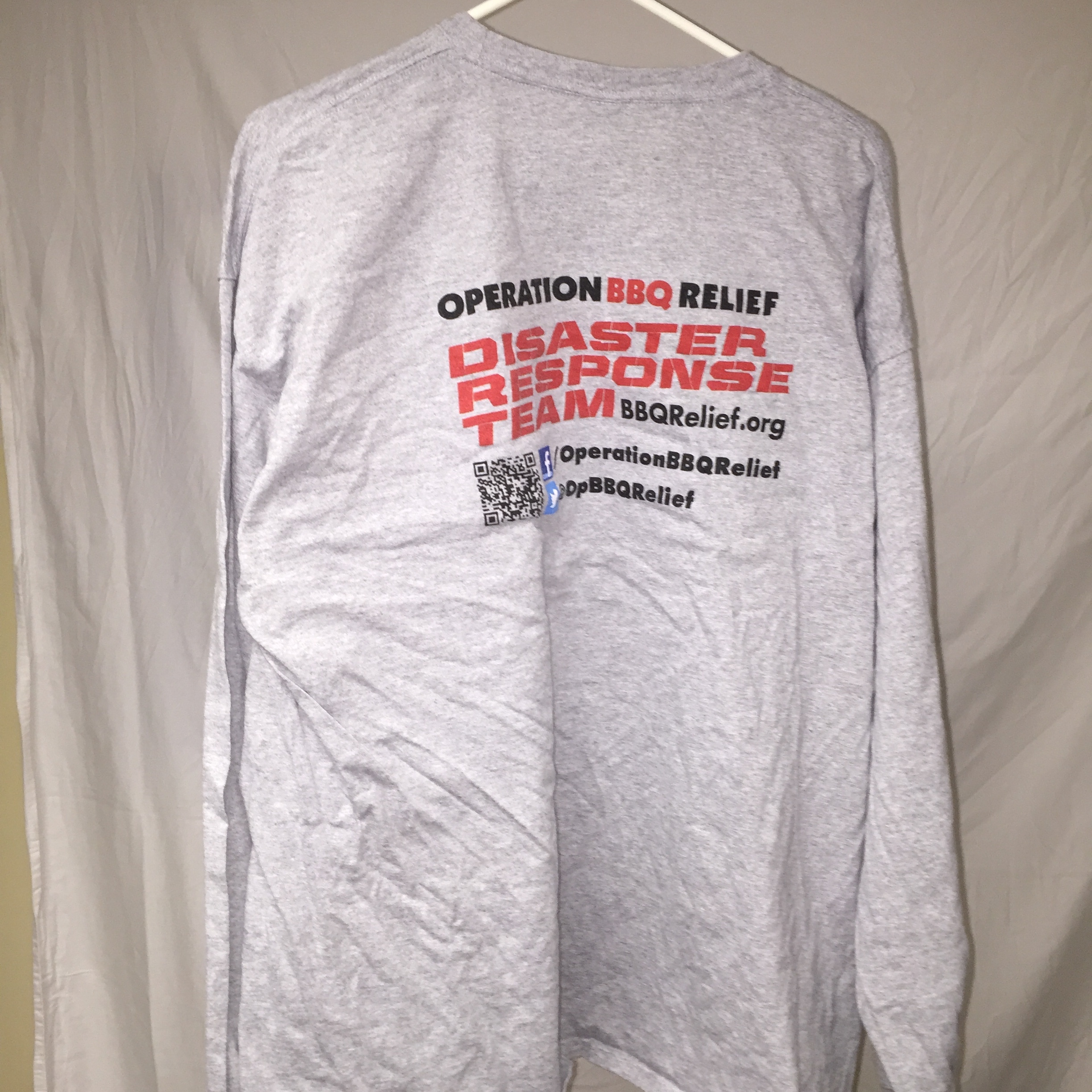 2014 - Disaster Response Team - T-Shirts (Black or Grey) Long Sleeve
