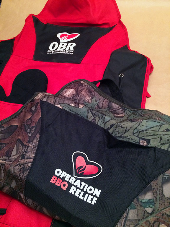 OBR Grill Master Apron Kit - Red