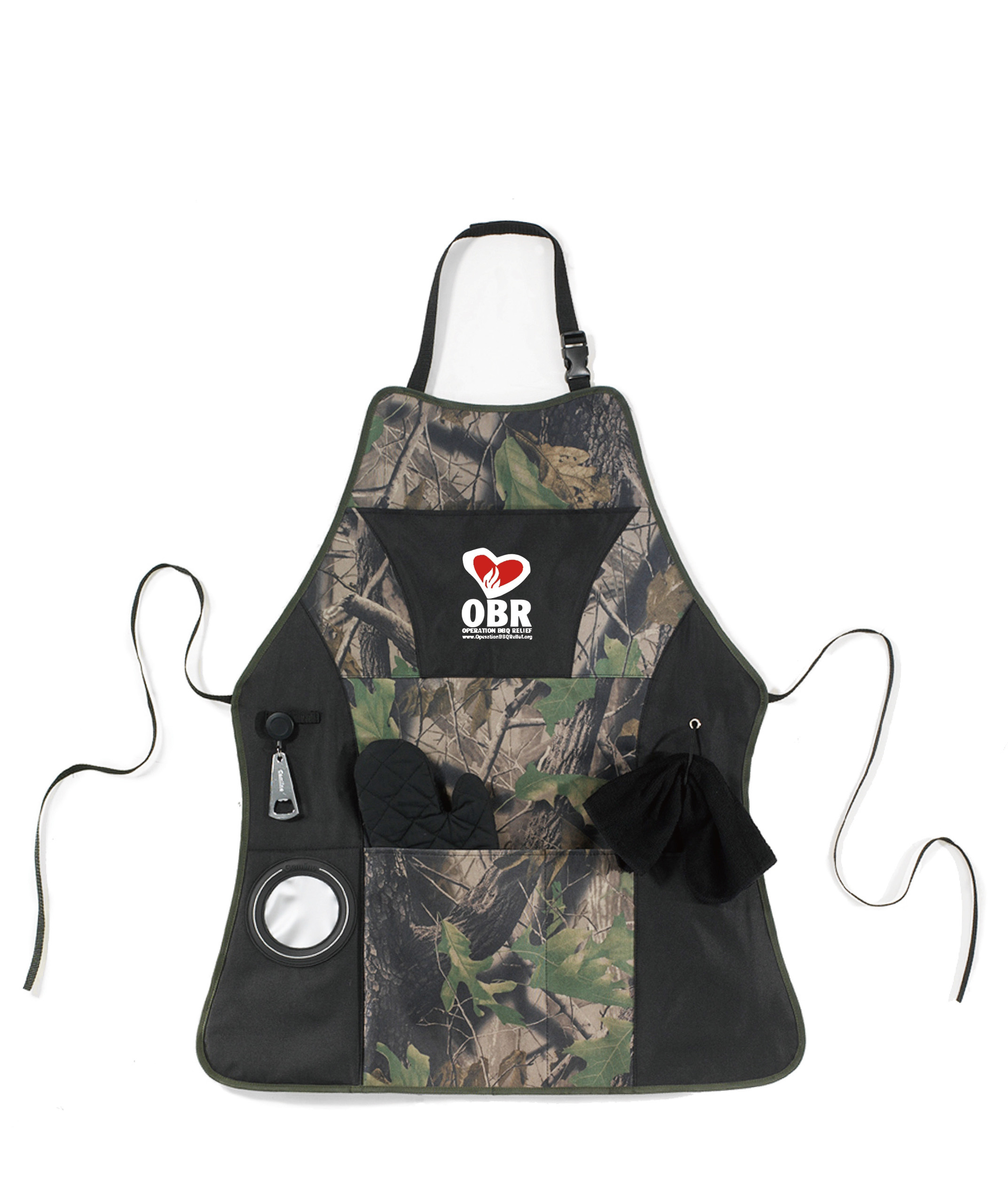 OBR Grill Master Apron Kit - Camo 011