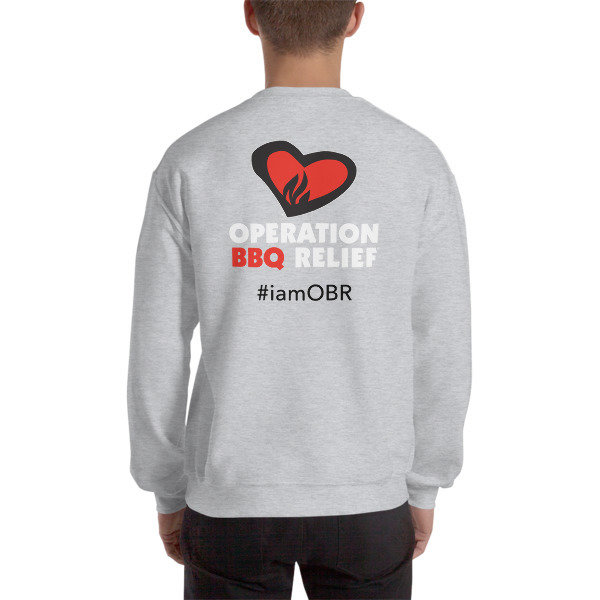 #iamOBR Sweatshirt (Grey)