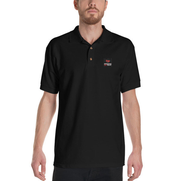 Embroidered OBR Polo Shirt (Black)