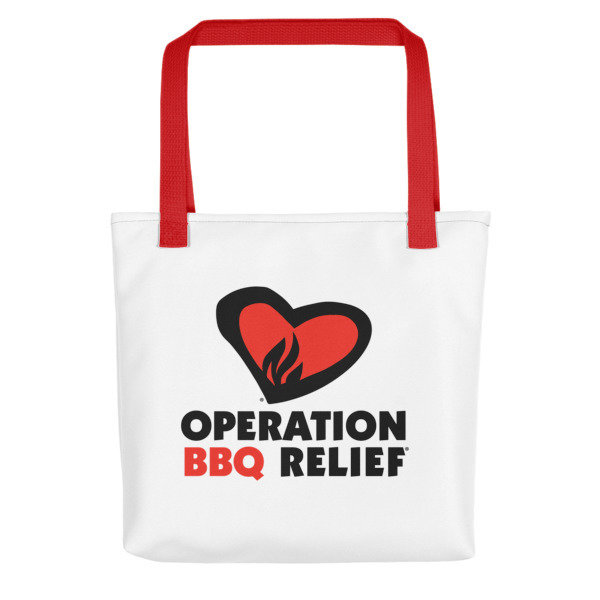 'Operation BBQ Relief Carry All Reusable Tote bag 60035