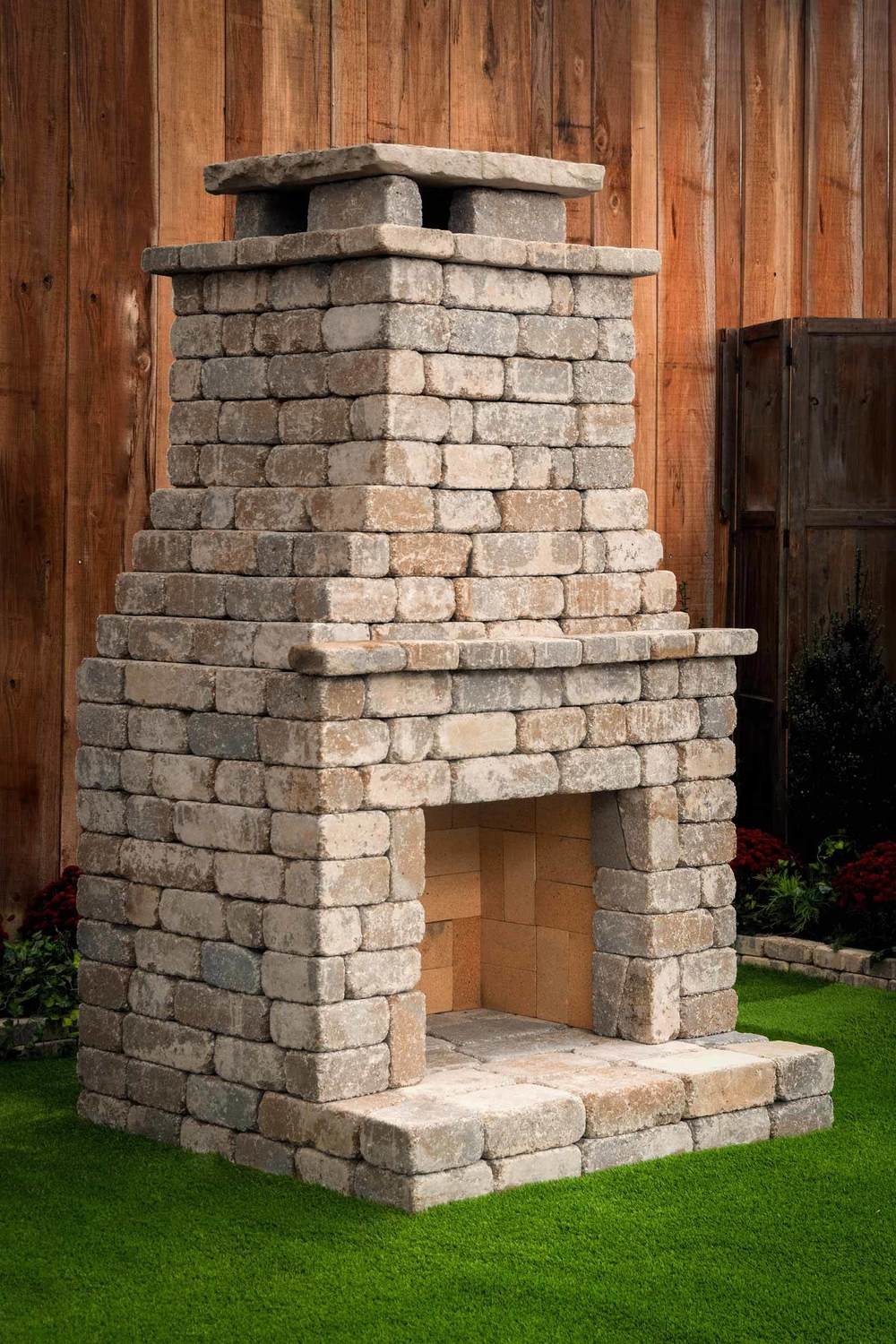 Fremont Diy Outdoor Fireplace Kit