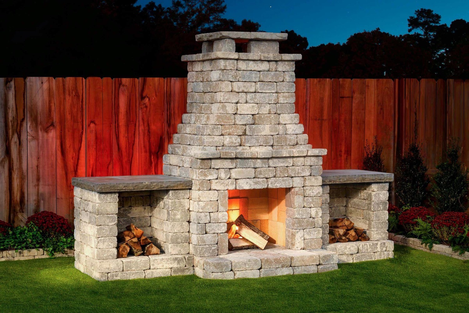 Fremont Diy Outdoor Fireplace Kit