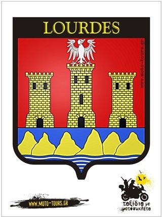 Αυτοκόλλητο Lourdes (F) ST-C46