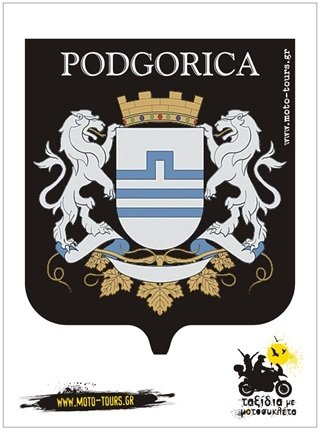Αυτοκόλλητο Podgorica (MNE) ST-C76