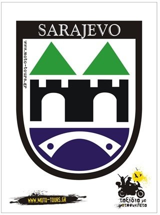 Αυτοκόλλητο Sarajevo (BIH) ST-C80