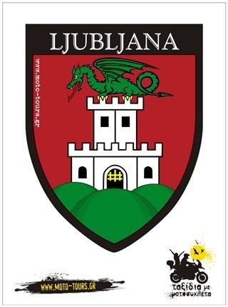 Αυτοκόλλητο Ljubljana (SLO) ST-C35