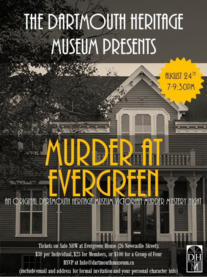 Murder Mystery at Evergreen - Group Tickets (Table of 4) MMETG