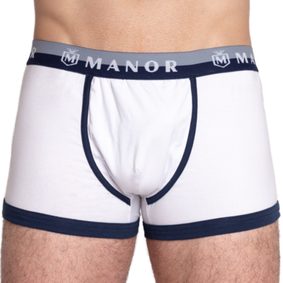 Manor Basic Belo-Teget Bokserice Manor Basic Belo-Teget Bokserice