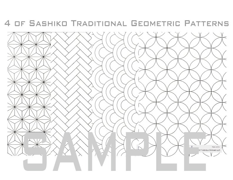 Pdf Free Printable Sashiko Patterns Printable Word Searches