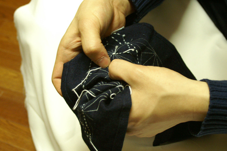 Sashiko Stitching Workshop | Basic & Core SSW_Upcycle_Tribeca