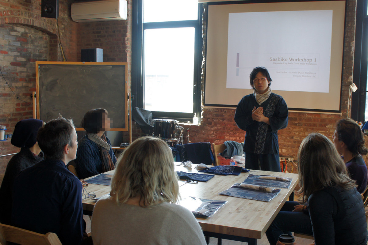 Sashiko Stitching Workshop | Basic & Core