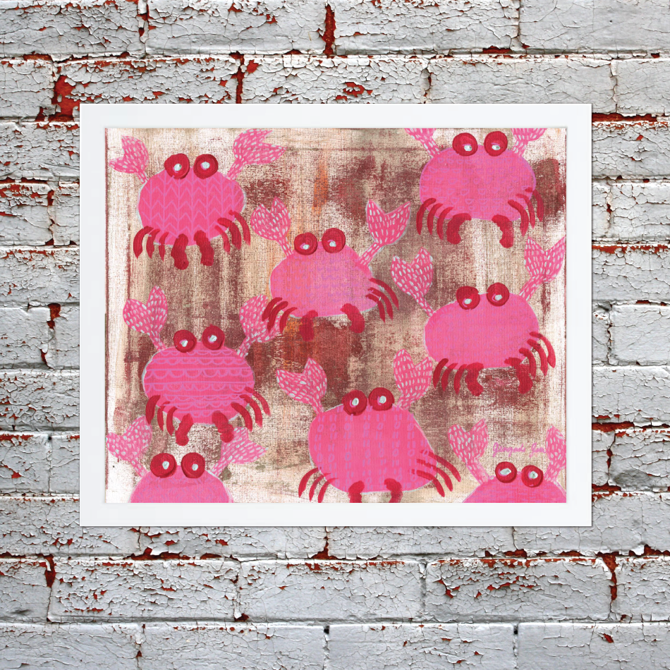 Pink Crabs