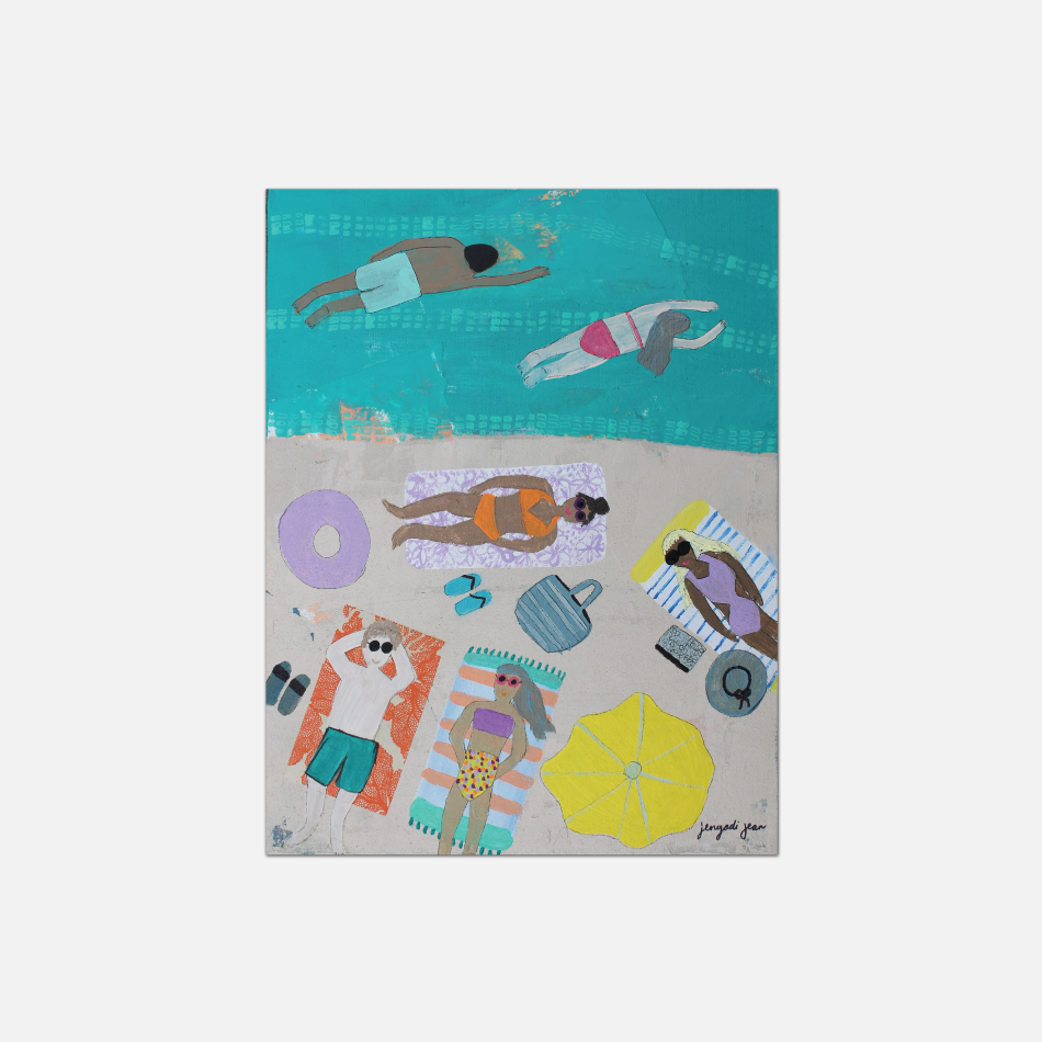 Teal Me to the Beach