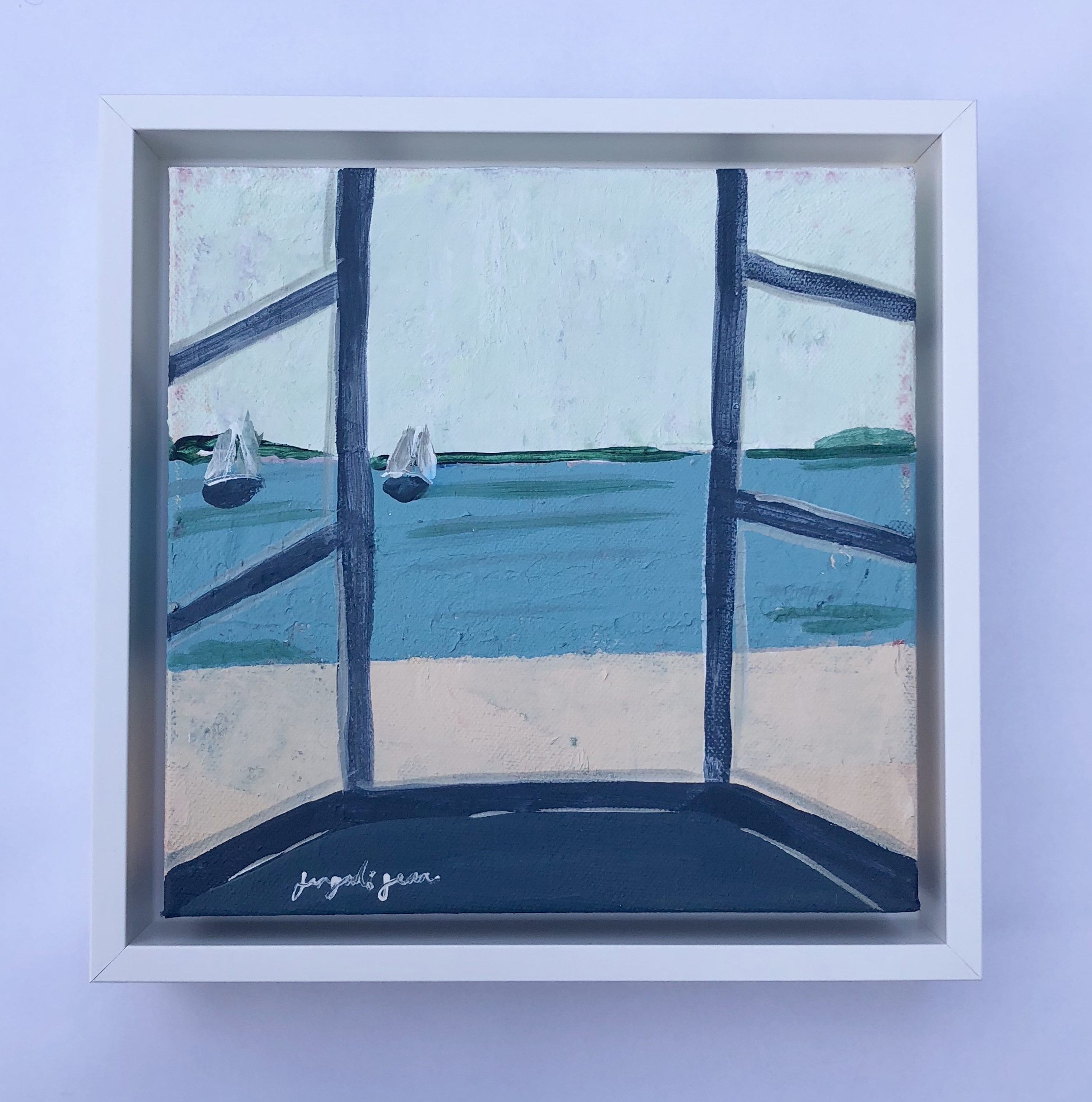 Set Sail on Naragansett Sound (8x8) 00093