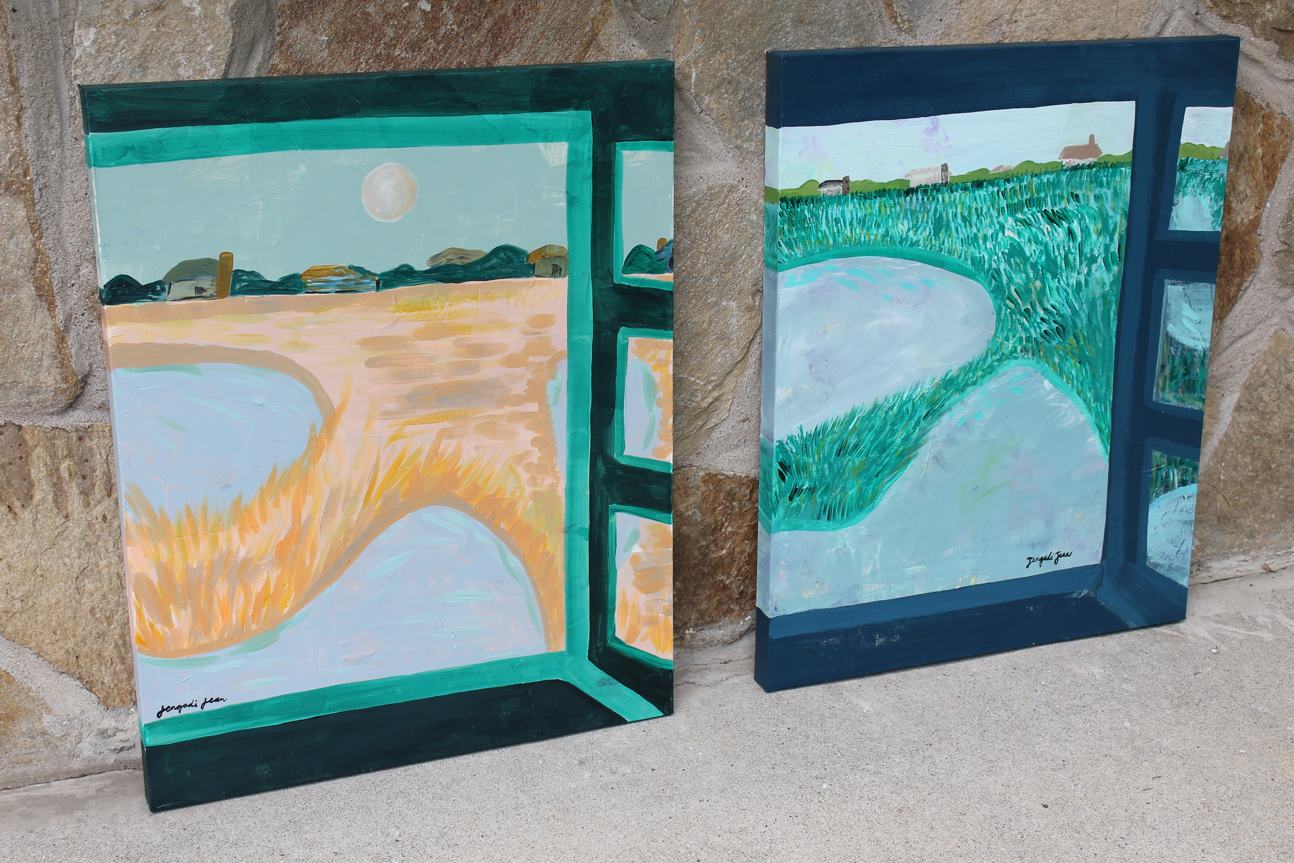 Lucinda Gray’s Beach (24 x 30)