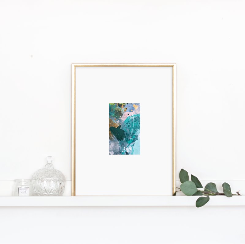 Matted Palette Print No. 5 00164