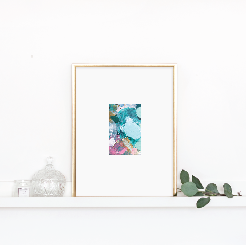 Matted Palette Print No. 3 00162