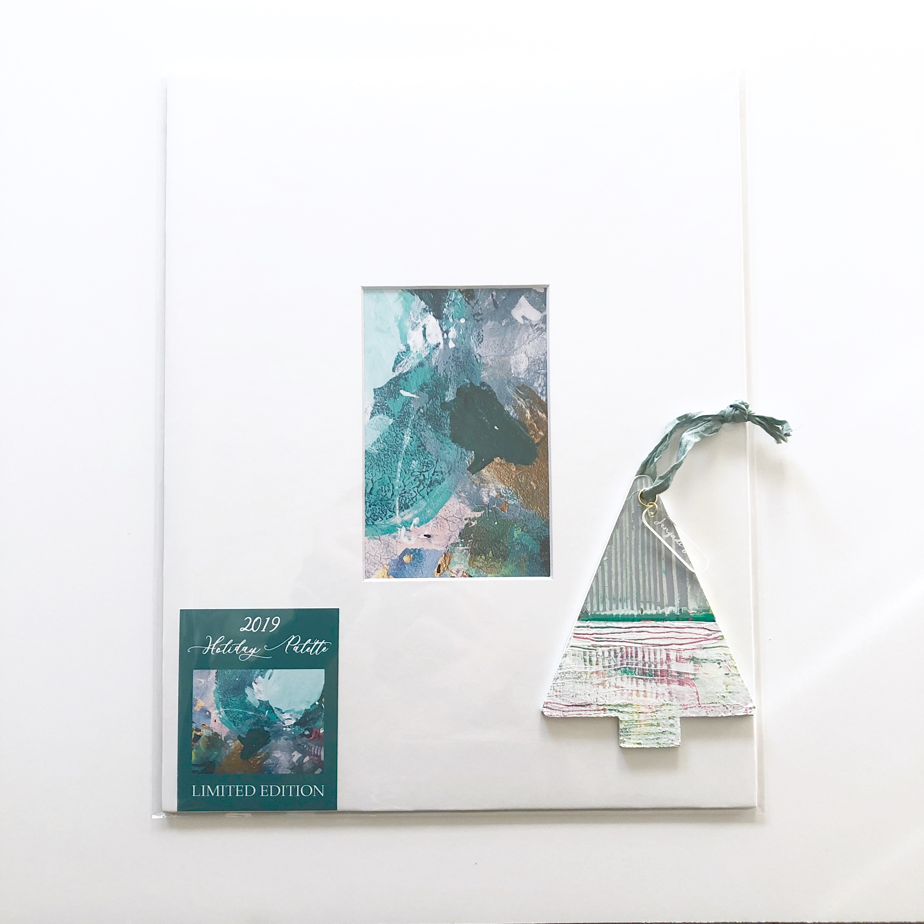 Limited Edition Matted Palette Print & Ornament (Mix & Match) 00183