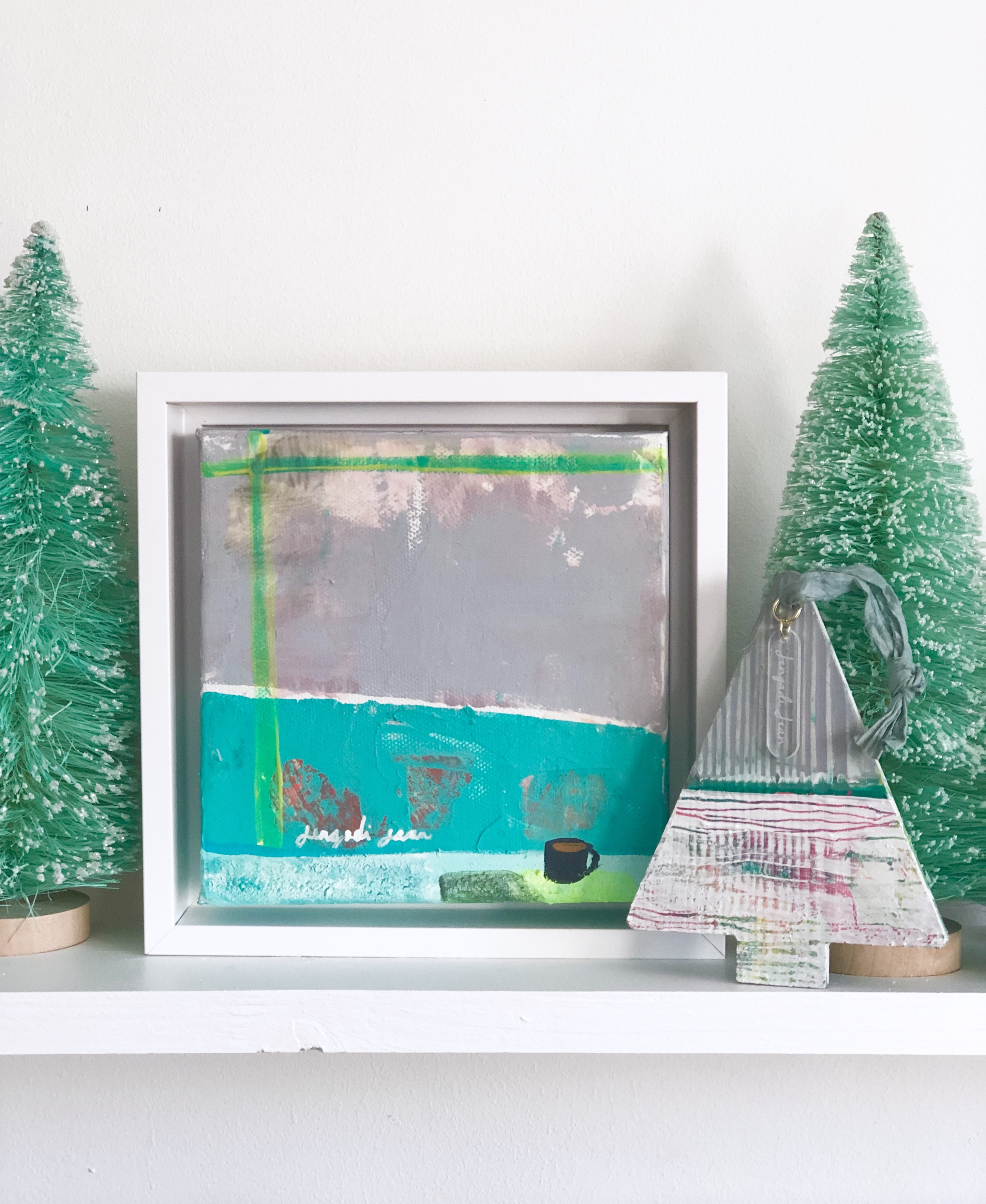 Framed 6x6 Original & Ornament (Mix & Match) 00181