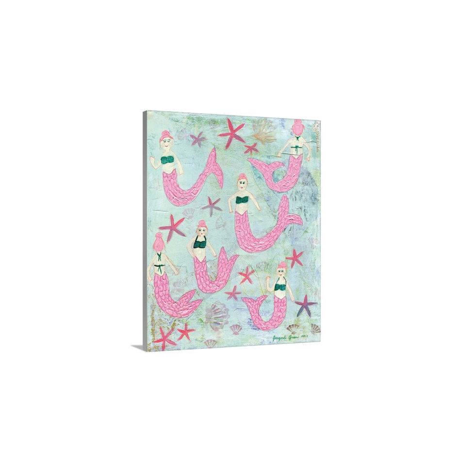 Mermaids Canvas Reproduction (16 x 20) 00025