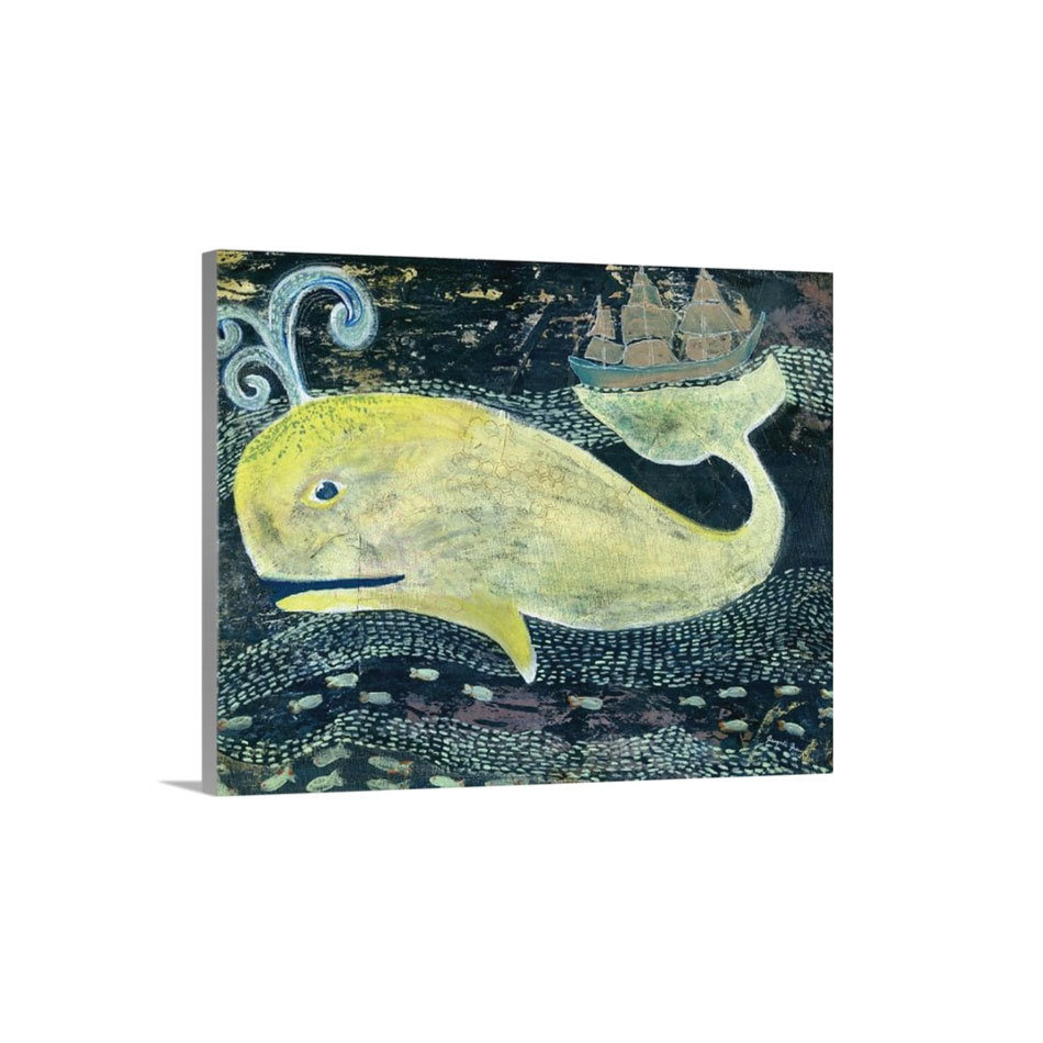 Jonah the Whale Canvas Reproduction (16 x 20) 00027