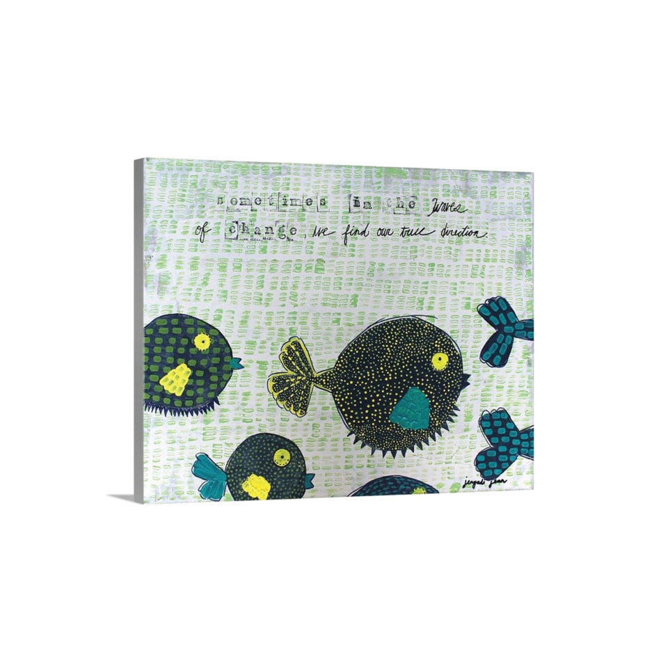 Puffer Canvas Reproduction (16 x 20) 00029