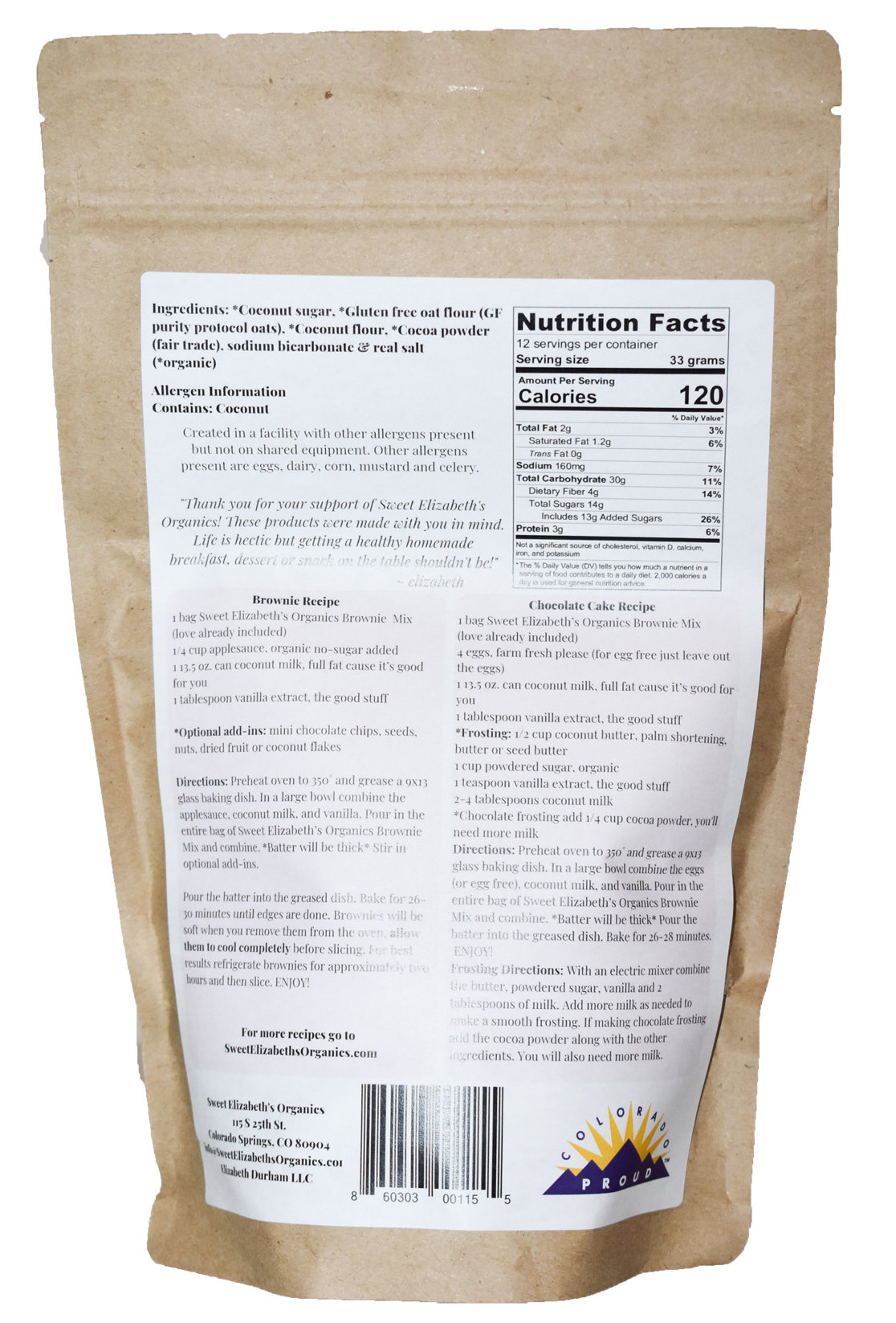 Directions & Nutrition Facts