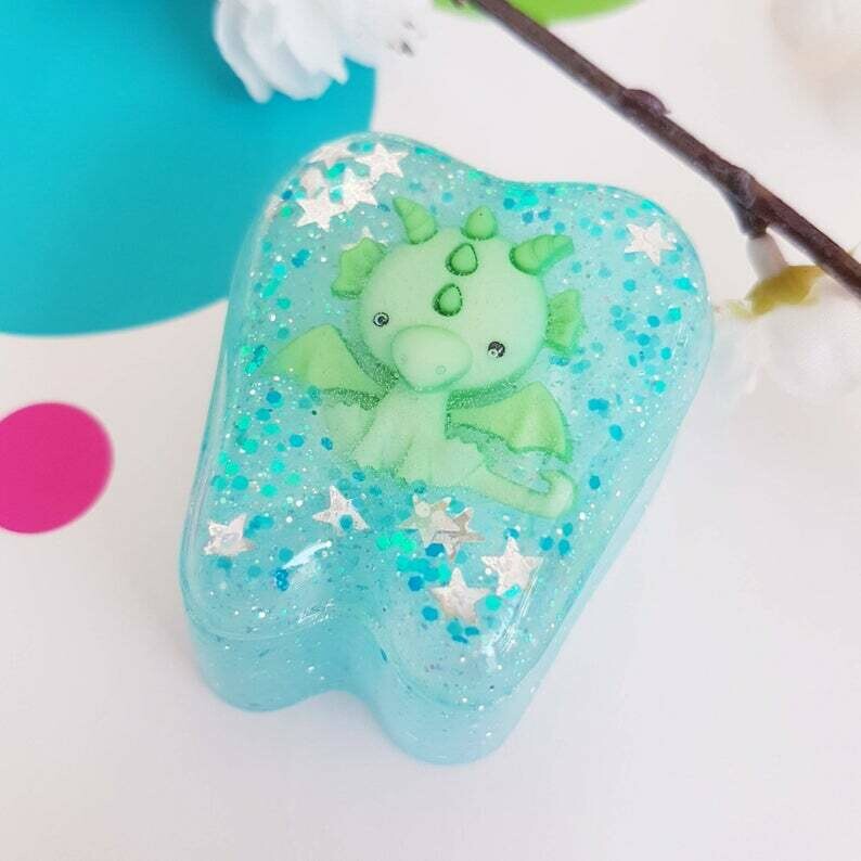 Tooth Fairy Box - Green Dragon